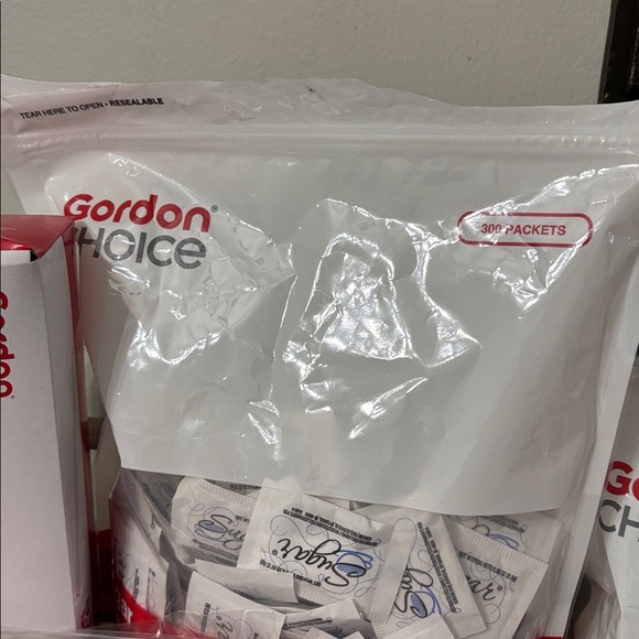 WEDDING RECEPTION COFFEE LEFTOVERS Gordon Food Service Cups Set Coffee Mate - Picture 10 of 12